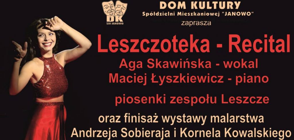 “Leszczoteka” w Domu Kultury SM Janowo. Wstęp wolny!