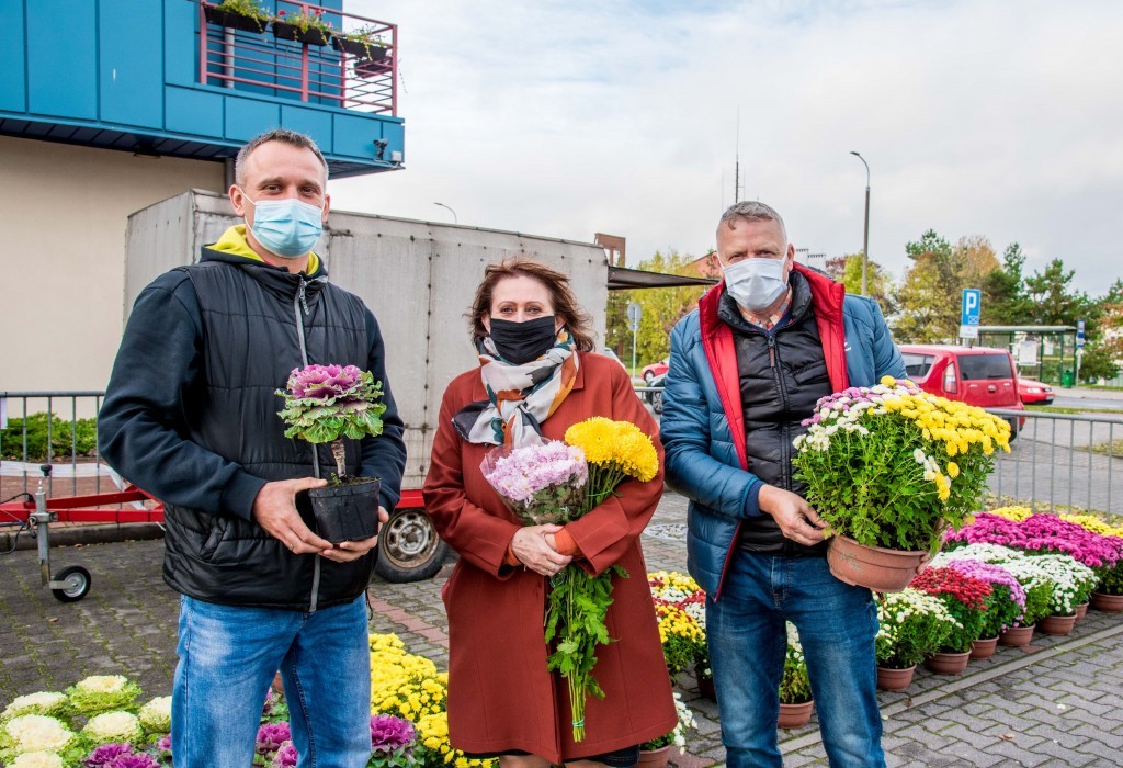 Ogrodnicy i handlarze w Rumi ze wsparciem miasta