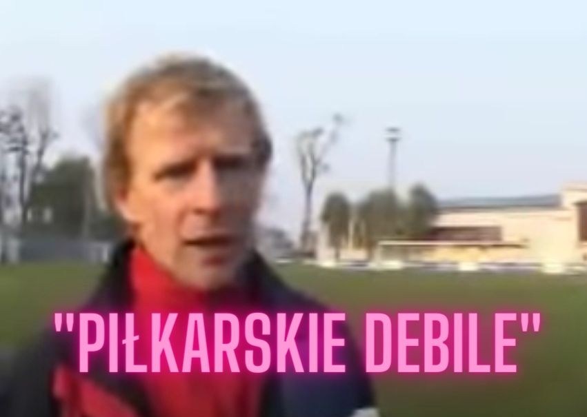 “Piłkarskie debile”. Historyczna wypowiedź trenera MKS Orkan Rumia.