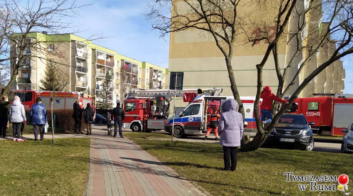 Pożar przy ul. Gdańskiej. Nie żyje jedna osoba