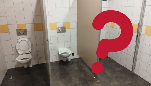 Toalety bez drzwi w Galerii Rumia? O co chodzi? 🤔